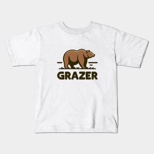 Grazer - The Contented Bear Kids T-Shirt